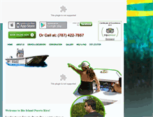 Tablet Screenshot of bioislandpr.com